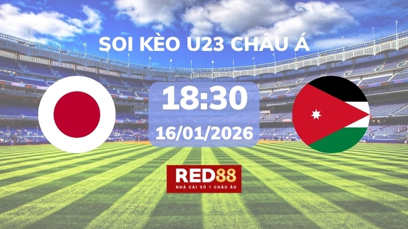 Soi kèo U23 Nhật Bản vs U23 Jordan – 18h30 – 16/01 – U23 Châu Á